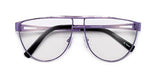 Load image into Gallery viewer, MODERN AVIATOR GLASSES - PURPLE - Lovely Push Boutique
