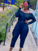 Load image into Gallery viewer, OFF THE SHOULDER JUMPSUIT - Lovely Push Boutique
