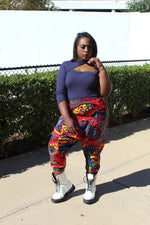 Load image into Gallery viewer, Pattern Harem Pants - Multicolor
