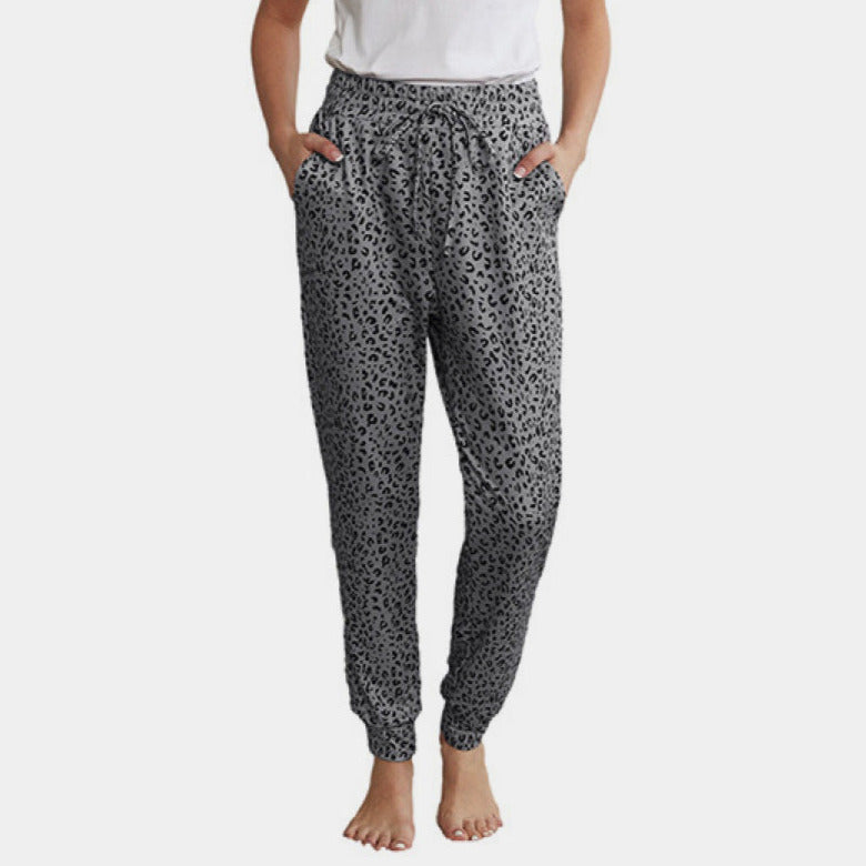 Leopard Print Joggers