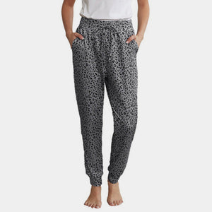 Leopard Print Joggers