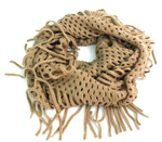 Load image into Gallery viewer, OPEN KNIT INFINITY SCARF - Lovely Push Boutique
