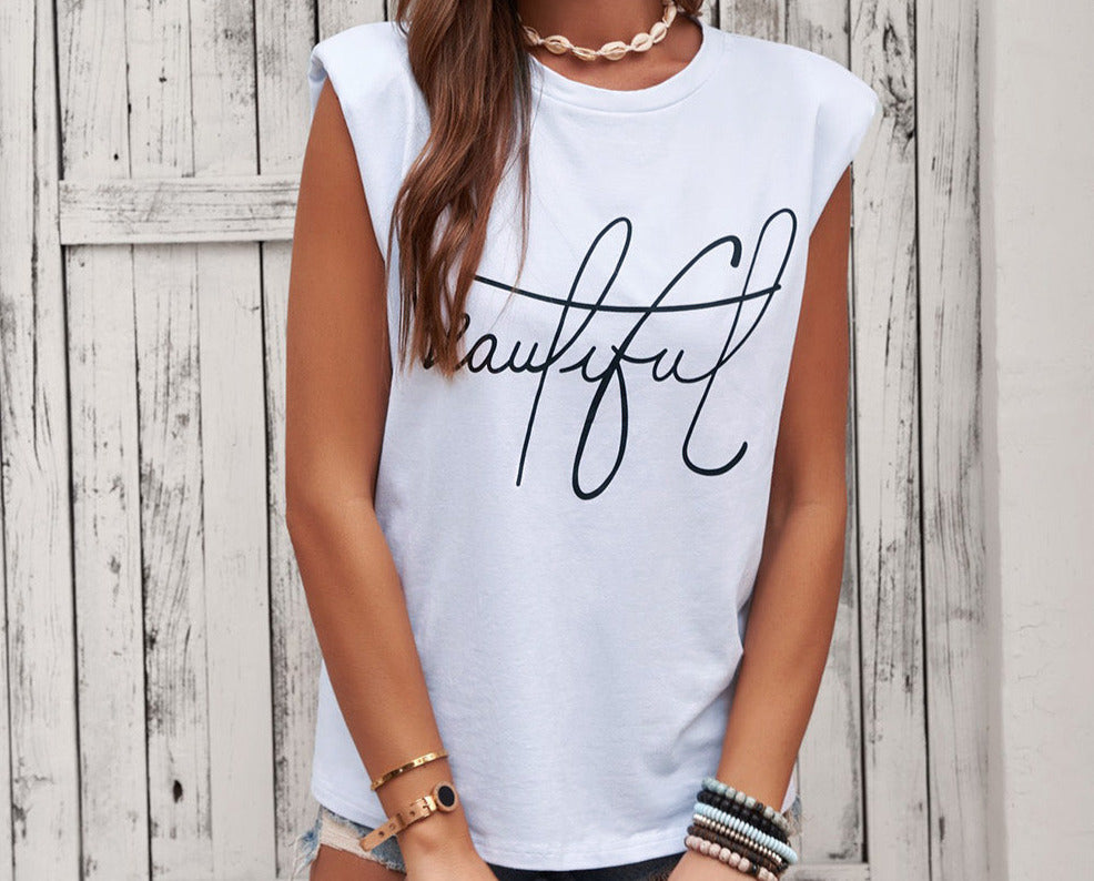 Padded Beautiful Tee