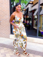 Load image into Gallery viewer, FLORAL JUMPSUIT - Lovely Push Boutique
