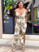 Load image into Gallery viewer, FLORAL JUMPSUIT - Lovely Push Boutique
