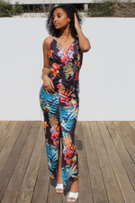 Load image into Gallery viewer, Floral Ruched Maxi Dress
