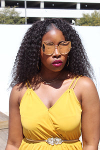 Large Cat Eye Sunglasses