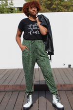 Load image into Gallery viewer, Leopard Print Joggers
