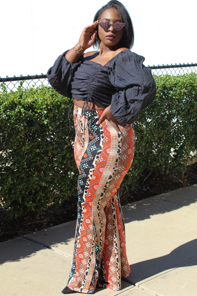 Plus size 2025 bell bottoms