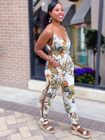 Load image into Gallery viewer, FLORAL JUMPSUIT - Lovely Push Boutique
