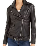 Load image into Gallery viewer, LEATHER MOTO JACKET - Lovely Push Boutique
