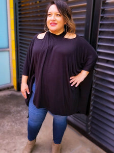 CONVERTIBLE TUNIC TOP - Lovely Push Boutique