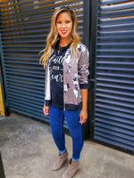 Load image into Gallery viewer, FLORAL BOMBER JACKET - Lovely Push Boutique
