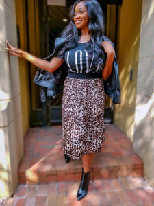 OFF THE SHOULDER LOVE TEE - Lovely Push Boutique