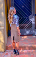 Load image into Gallery viewer, STRAIGHT PENCIL SKIRT - Lovely Push Boutique
