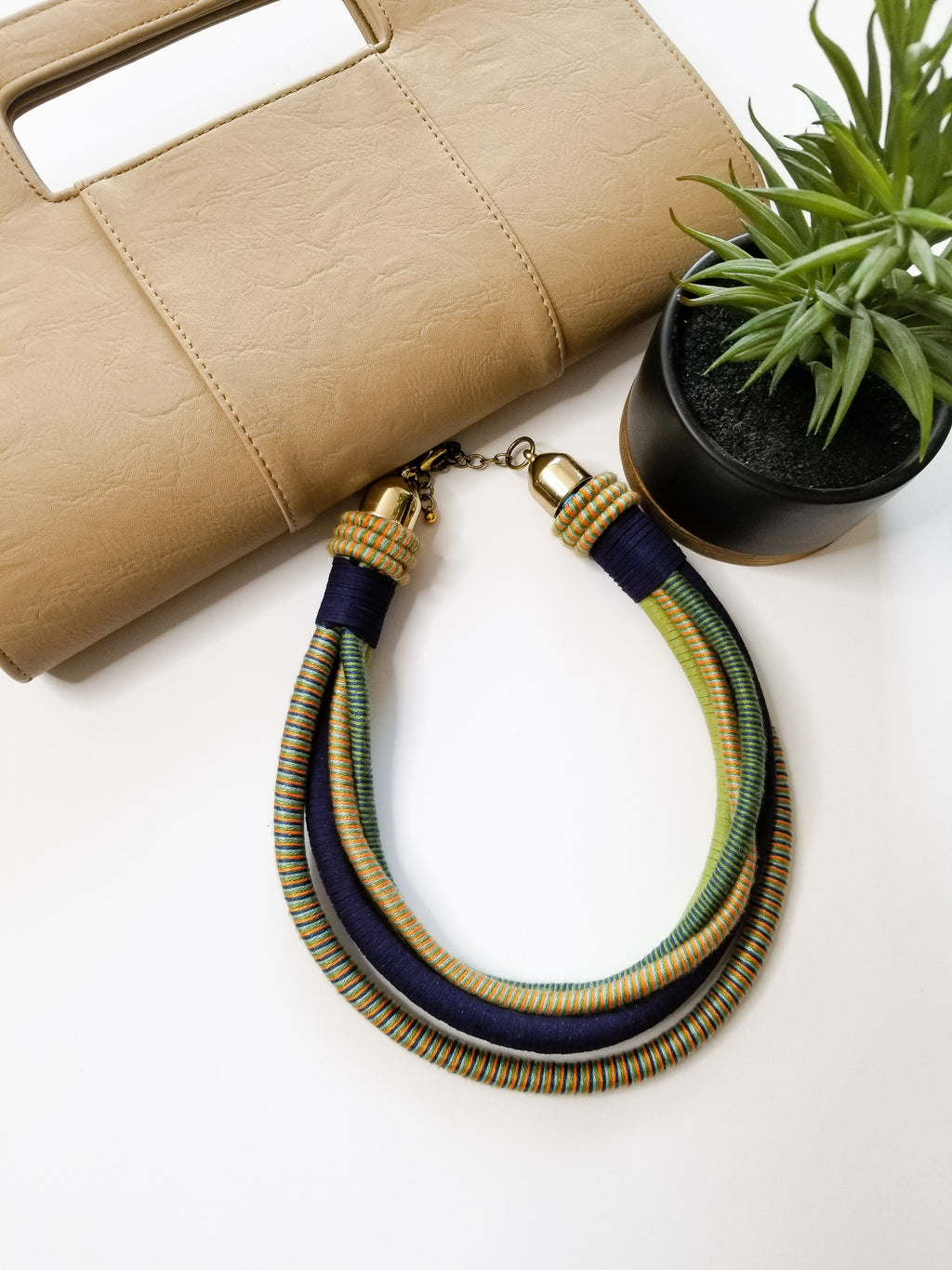 NECKLACE - MULTI COLOR CHOCKER - Lovely Push Boutique