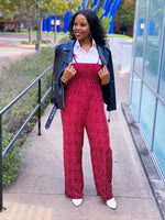 Load image into Gallery viewer, POLKA DOT JUMPSUIT - Lovely Push Boutique

