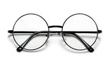 Load image into Gallery viewer, VINTAGE ROUND GLASSES - BLACK - Lovely Push Boutique
