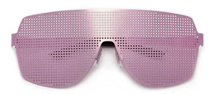 METAL MESH SUNGLASSES - ROSE GOLD - Lovely Push Boutique