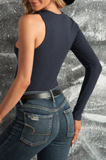 Load image into Gallery viewer, Cutout One-Shoulder Ribbed Top
