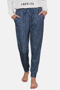Leopard Print Joggers