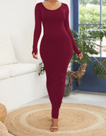 Load image into Gallery viewer, Solid Bodycon Dress
